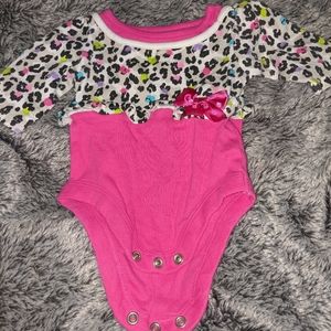 baby girl long sleeve onsie